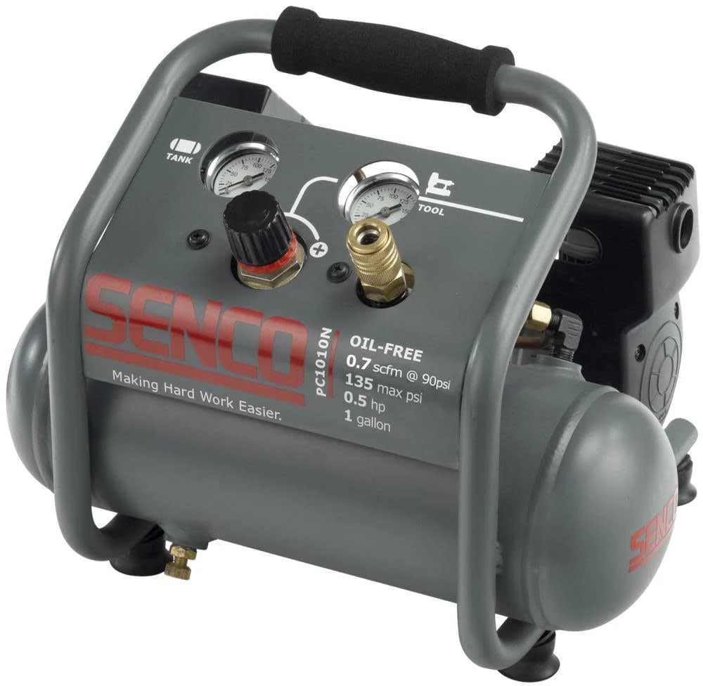 Finish/Trim Air Compressor,1 gal.,1/2 HP PC1010N