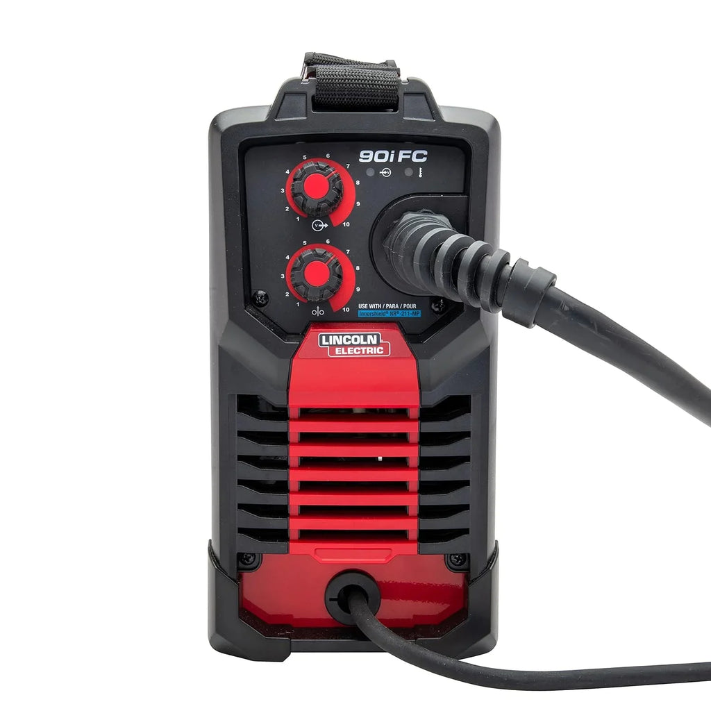 90i FC Flux Core Wire Feed Weld-PAK Welder, 120V Welding Machine, Portable w/Shoulder Strap, Protective Metal Case, Best for Small Jobs, K5255-1